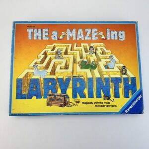 Vintage 1988 Ed.Ravensburger Labyrinth Board Game By Otto Maier Verlag Complete